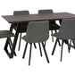 Westford 7pc Grey Rectangular Dining set