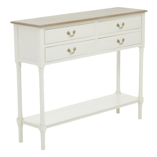 Heritage 4 Drawer Console Table