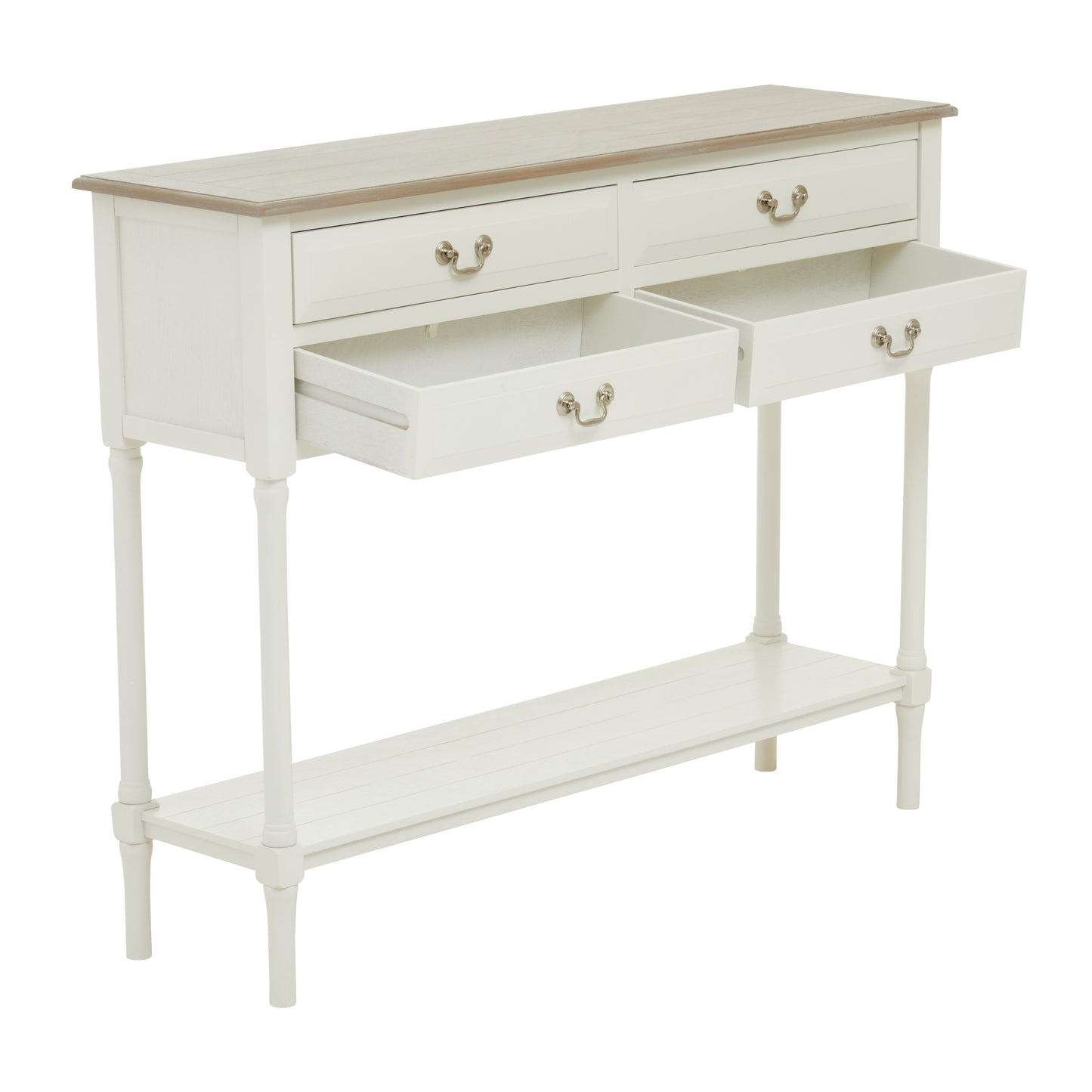 Heritage 4 Drawer Console Table