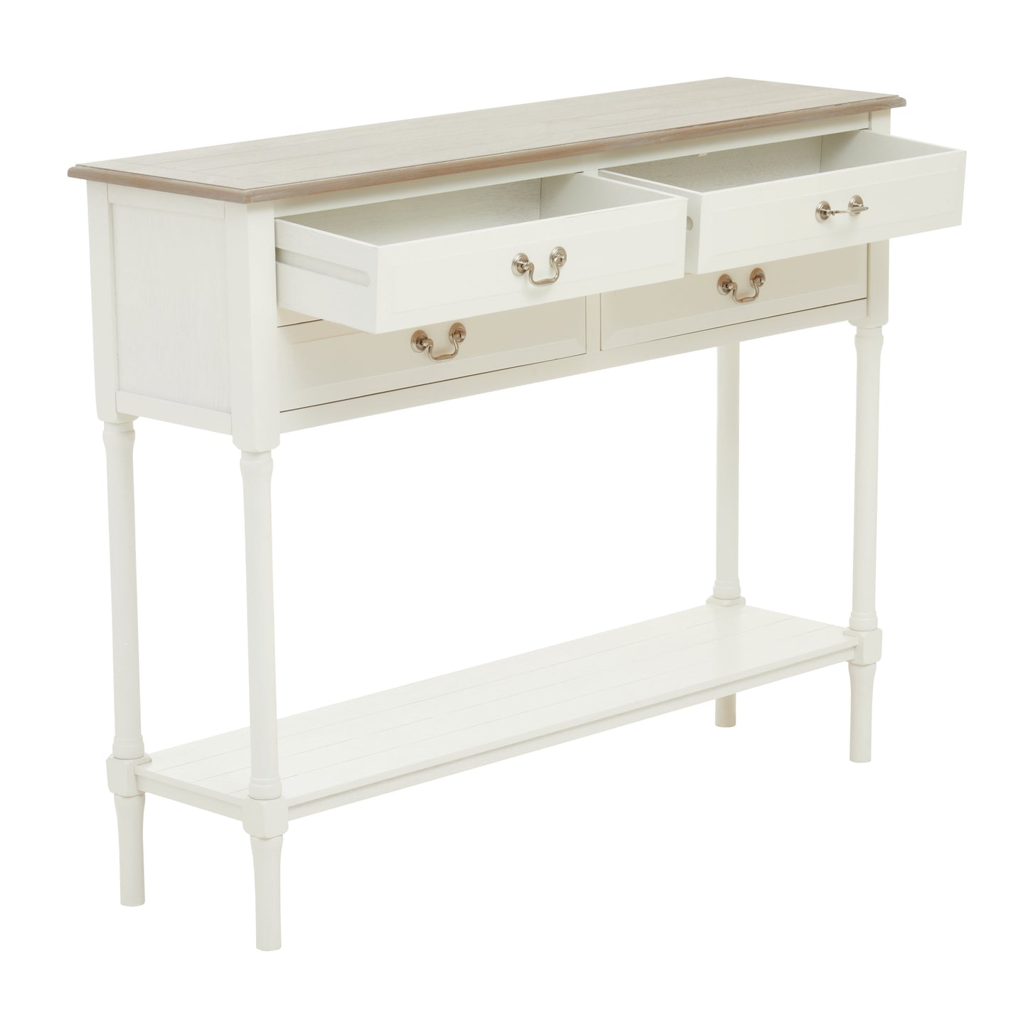 Heritage 4 Drawer Console Table