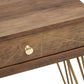 Flori 1 Drawer Draw Side Table with Hairpin Legs