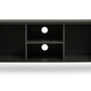 Sherman Black Wood Media Unit