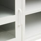 Acier Two Door White Metal Media Unit