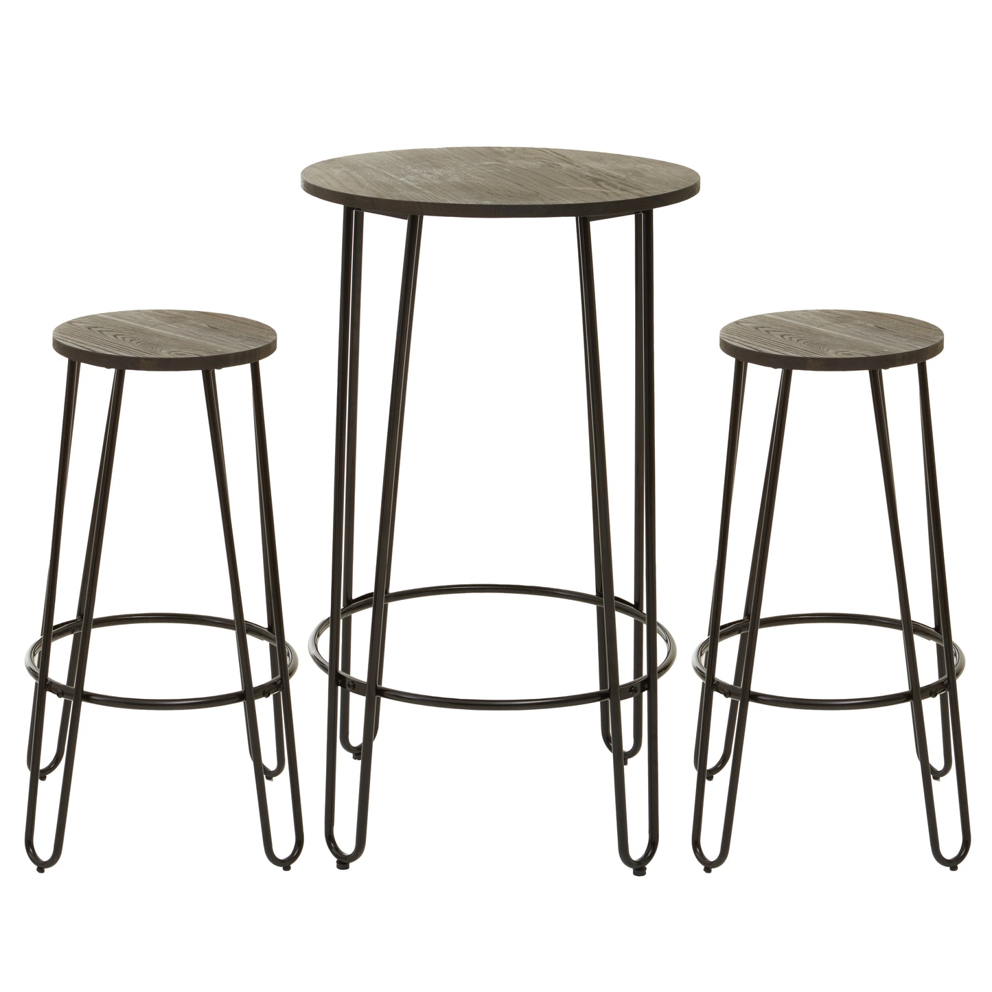 District 3Pc Bar Table And Stool Set