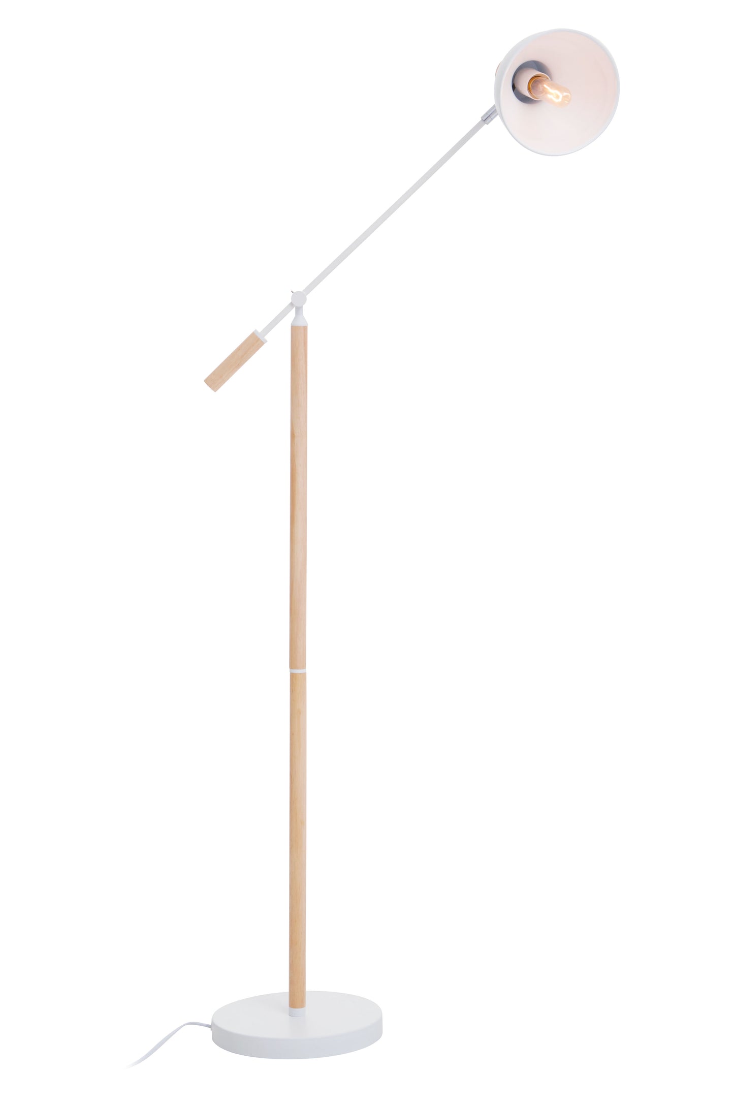 Stockholm Matte White Floor Lamp