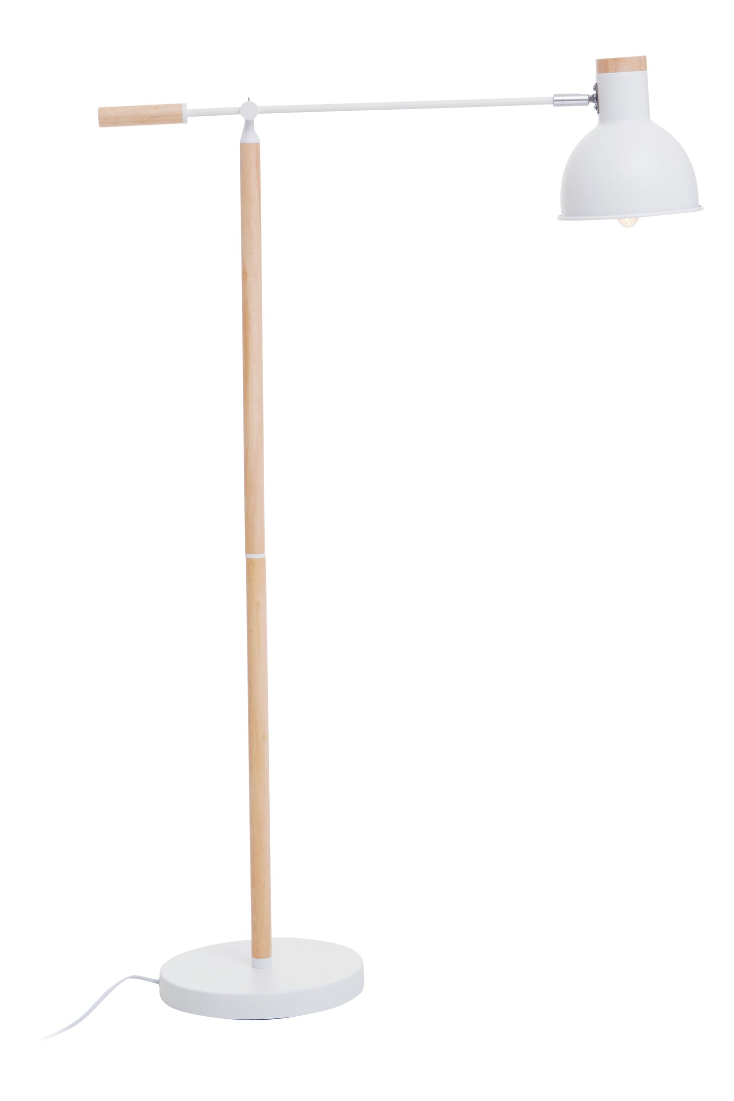 Stockholm Matte White Floor Lamp