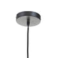 Jaya Black Rattan Overlapping Pendant Lamp