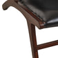 Inca Genuine Black Cow Leather Chair