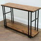 Two-Tier Open Shelf mango Wood Console Table