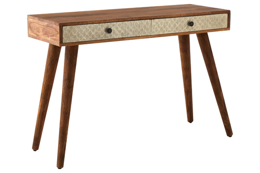 Boho 2 Drawer Console Table