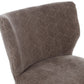 Regents Park Grey Chenille Wingback Chair