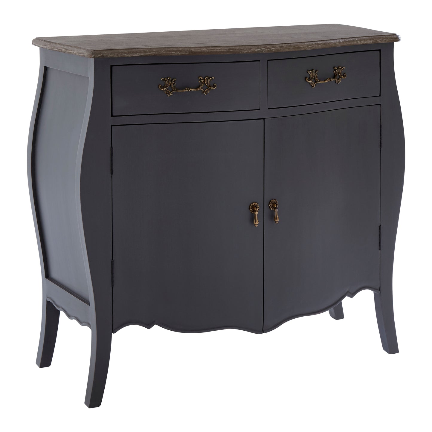 Loire Two Door Dark Grey Sideboard