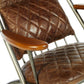 Hoxton Genuine Brown Leather Chair