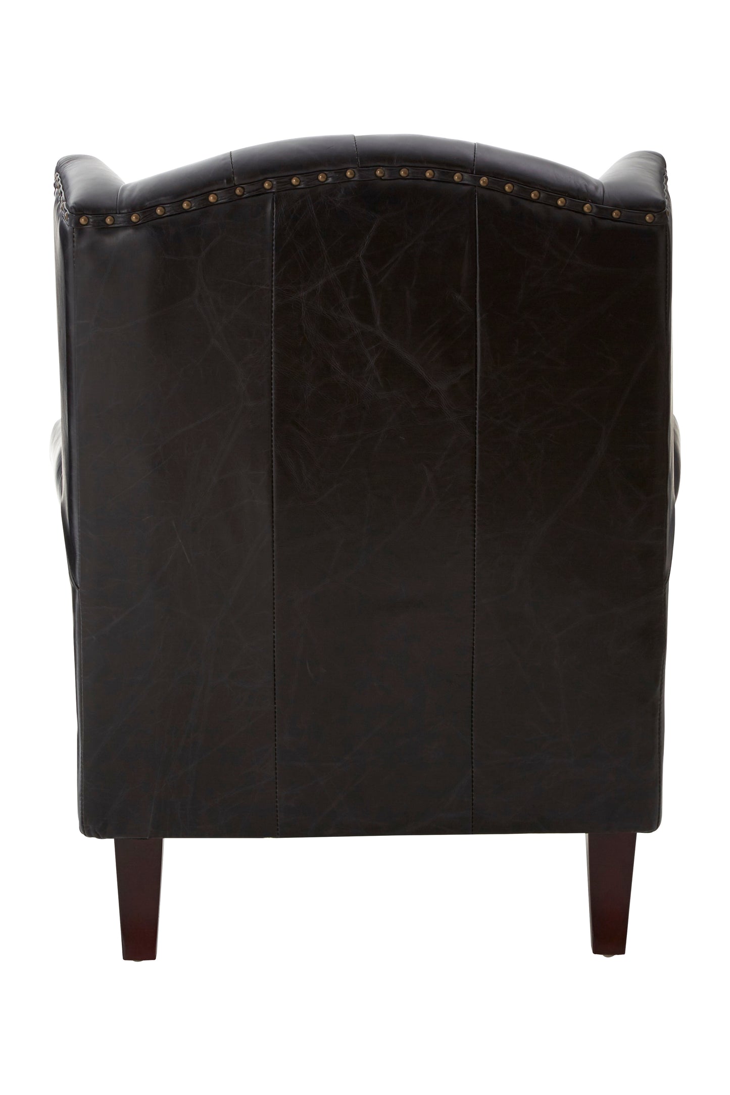 Victor Black Scroll Armchair