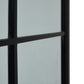 Black Wood XL Window Mirror