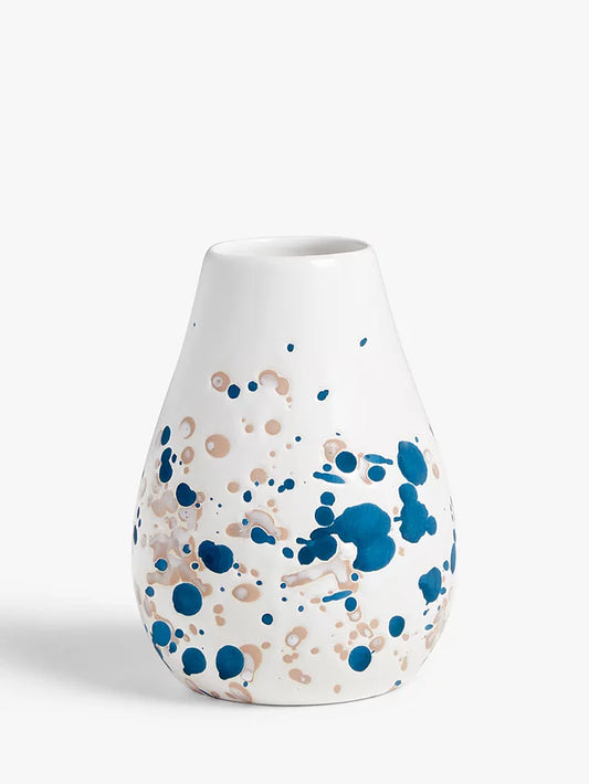 John Lewis Splash Balloon Vase, H15cm, Multi