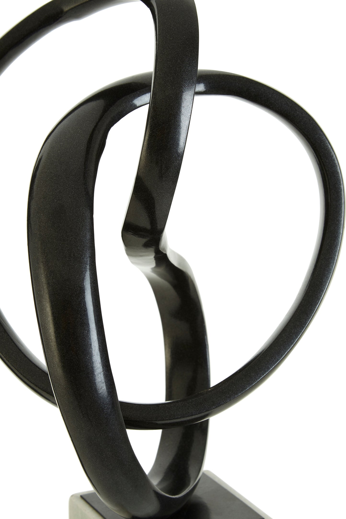 Mirano Black Nickel Finish Knot Sculpture