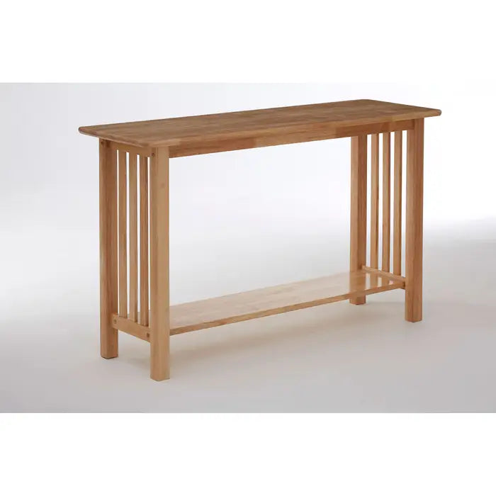 NATURAL RECTANGULAR CONSOLE TABLE by Maison