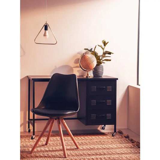 STOCKHOLM BLACK RETRO CHAIR by Perfected