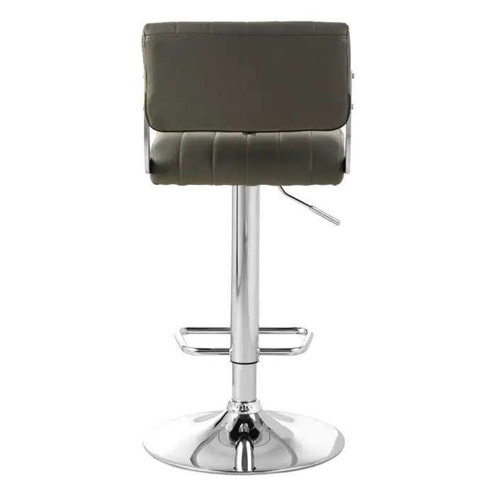 Stockholm Grey Channel Design Seat Bar Stool