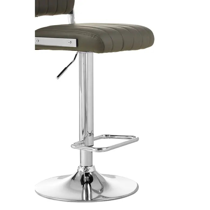 Stockholm Grey Channel Design Seat Bar Stool