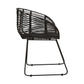 LAGOM BLACK NATURAL RATTAN CHAIR by Perfected