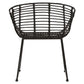 LAGOM BLACK NATURAL RATTAN CHAIR by Perfected