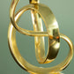 Mirano Gold Finish Knot Sculpture