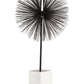 Mirano Black Finish Starburst Sculpture