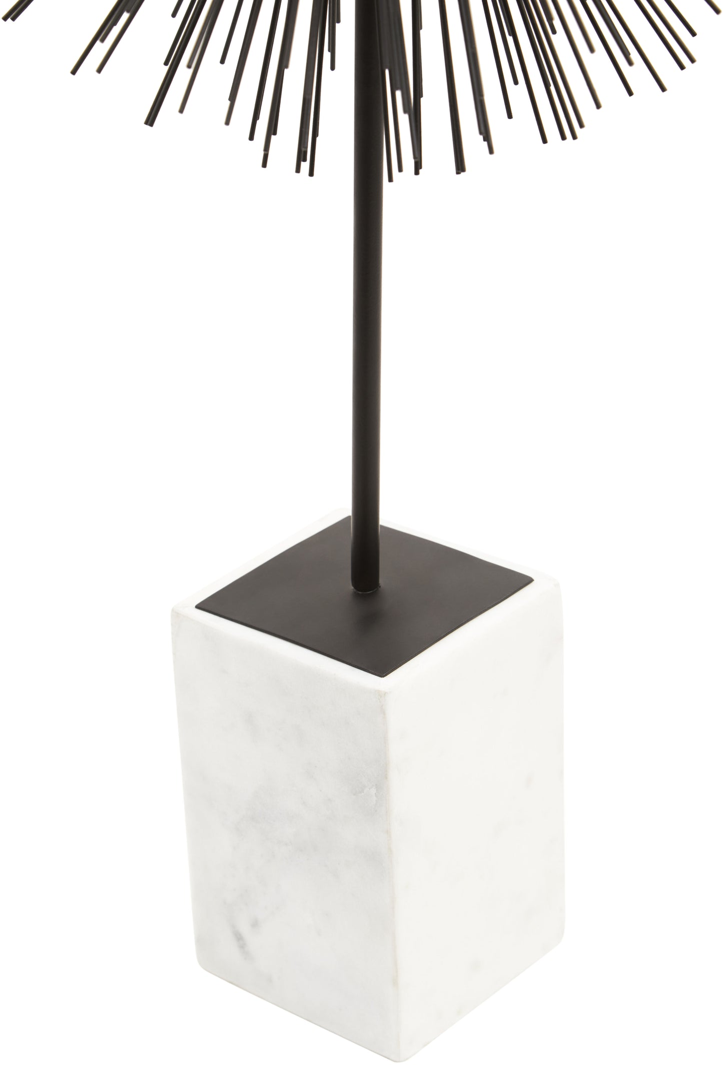 Mirano Black Finish Starburst Sculpture