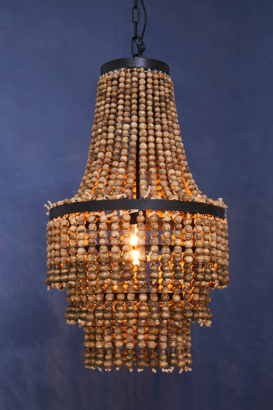 Lapiz Wood Chandelier