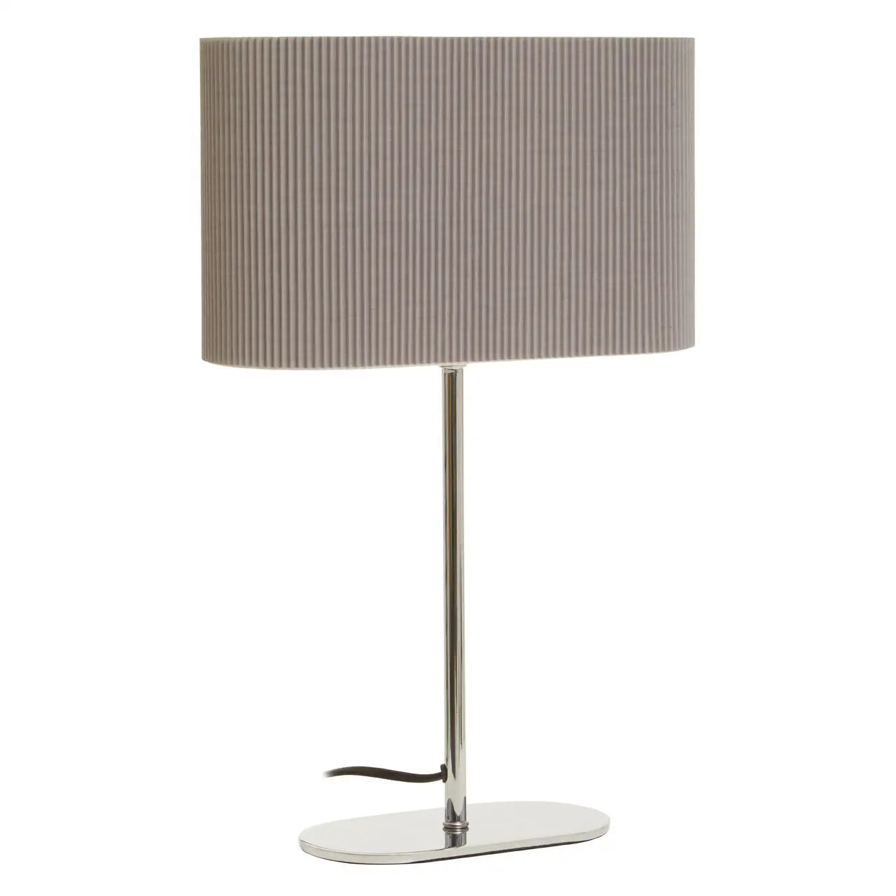 Lilian Shiny Silver Table Lamp