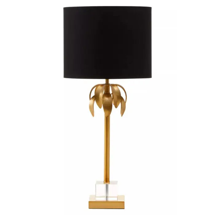 Herta Gold Metal Finish Table Lamp