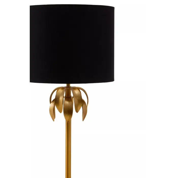 Herta Gold Metal Finish Table Lamp