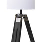 Malvern Tripod Floor Lamp With Black Base