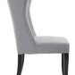 Kensington Townhouse Grey Velvet Dining Chair