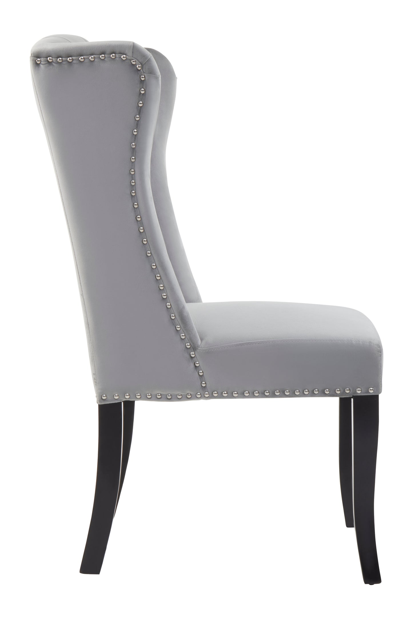 Kensington Townhouse Grey Velvet Dining Chair