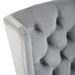 Kensington Townhouse Grey Velvet Dining Chair