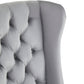 Kensington Townhouse Grey Velvet Dining Chair