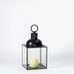 Square Lantern - Antique Burnt