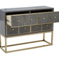 Deskey Four Drawer Console Table