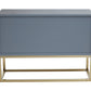 Deskey Four Drawer Console Table