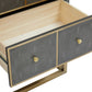 Deskey Four Drawer Console Table