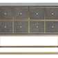 Deskey Four Drawer Console Table