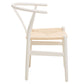 Lyon Wishbone Antique White Chair