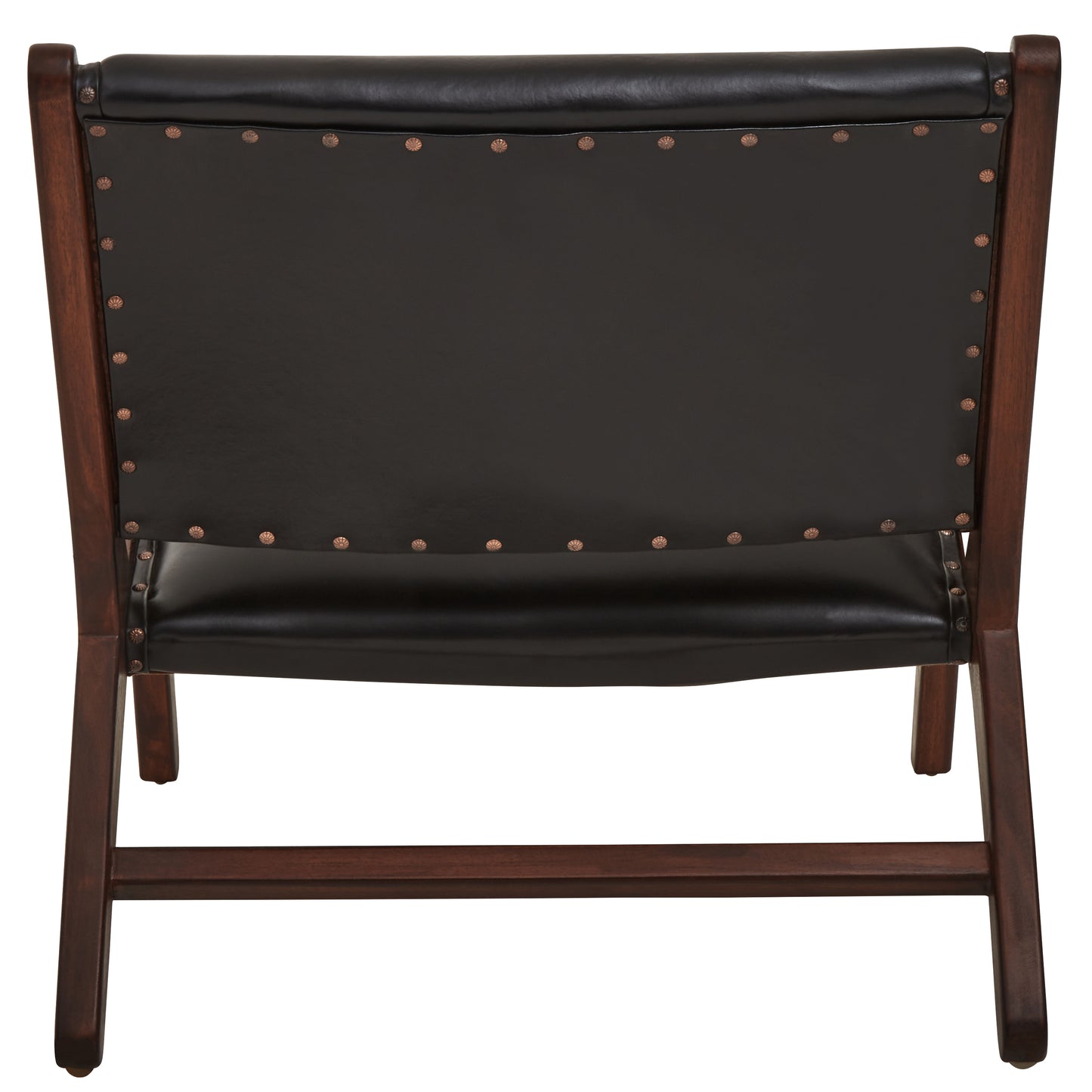 Inca Genuine Black Cow Leather Chair