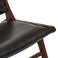 Inca Genuine Black Cow Leather Chair