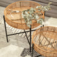 Batu Set Of 2 Natural Rattan Side Tables