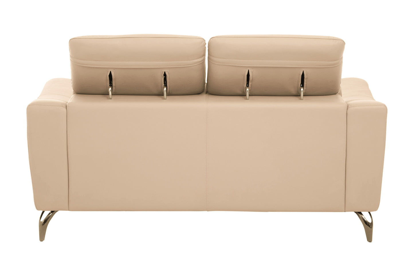 Padua 2 Seat Stone Leather Sofa