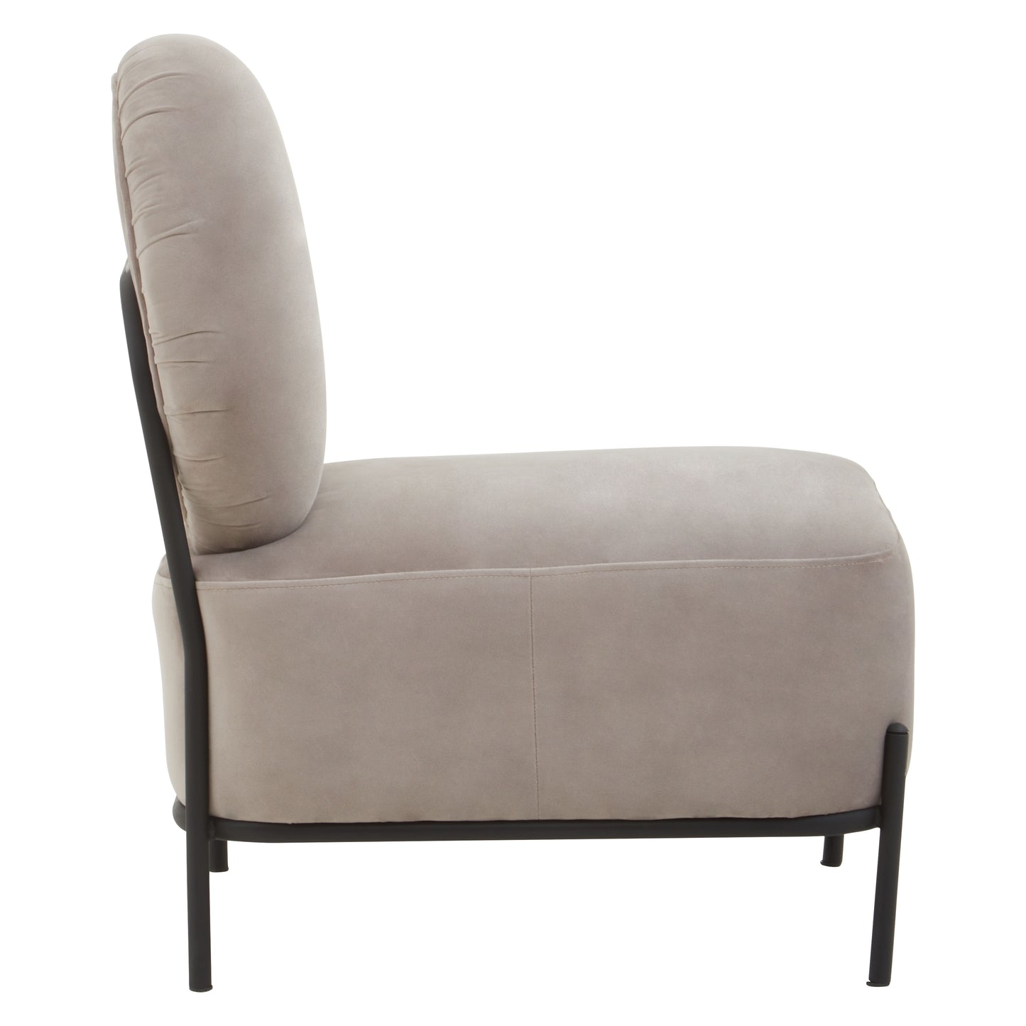 Haya Mink Velvet Chair